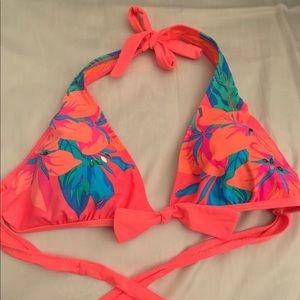 Multi Colored Bikini Top. Vibrant Colors.